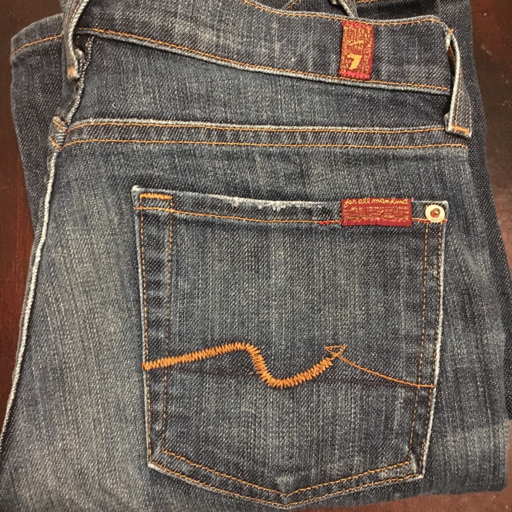 7 For all mankind blue jeans